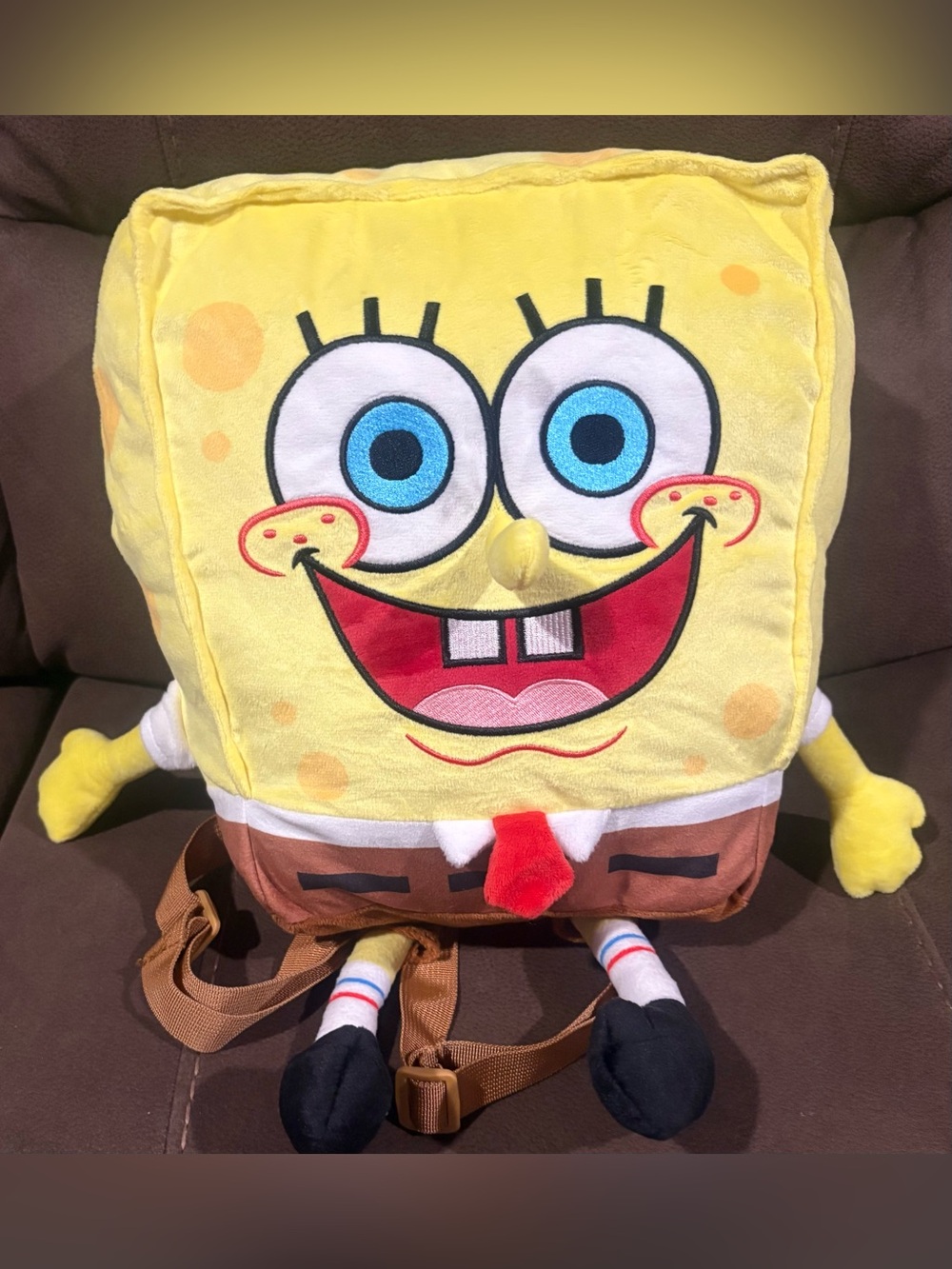 SpongeBob Squarepants Plush Character Backpack
